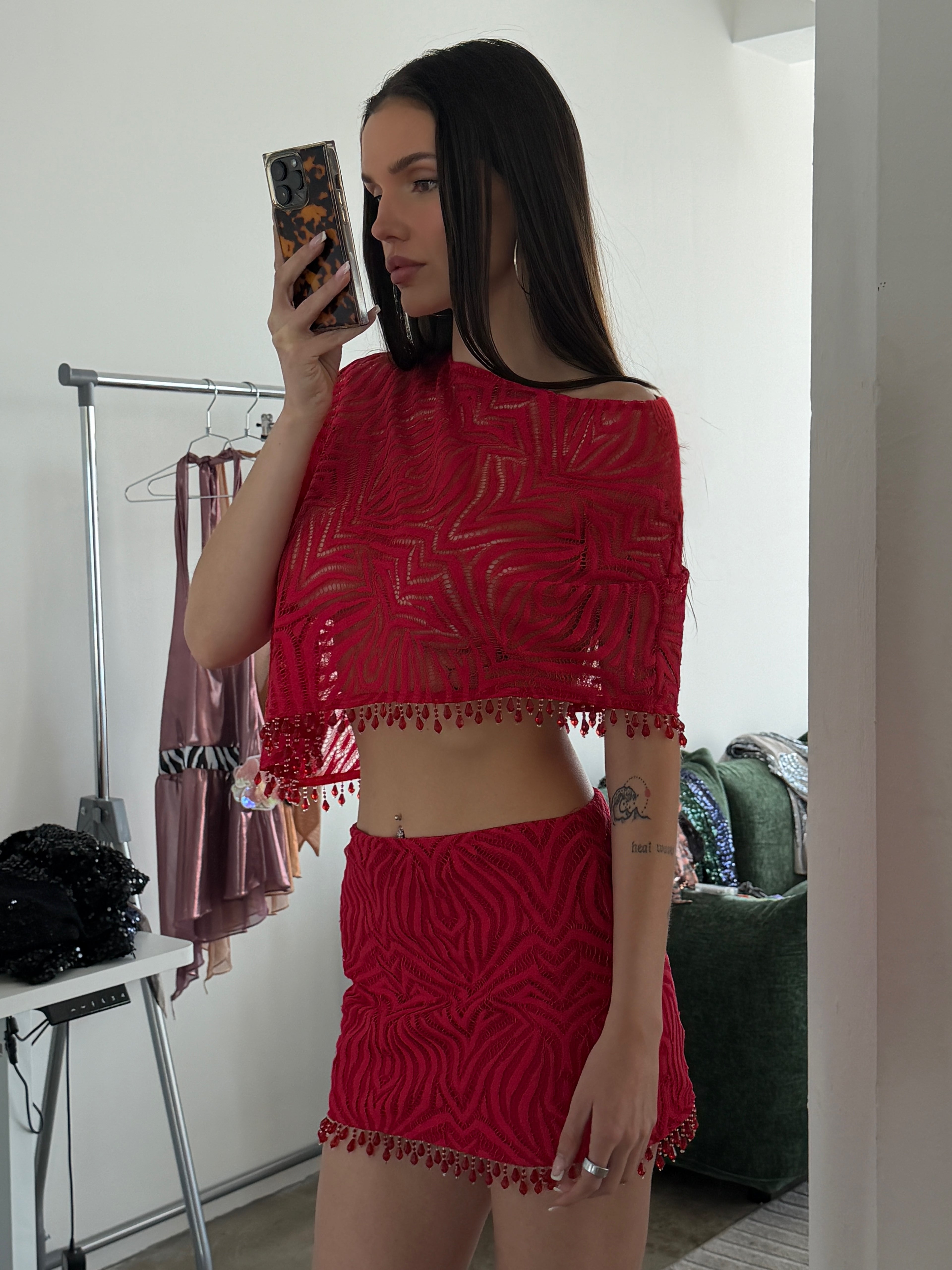 Paulina mini skirt